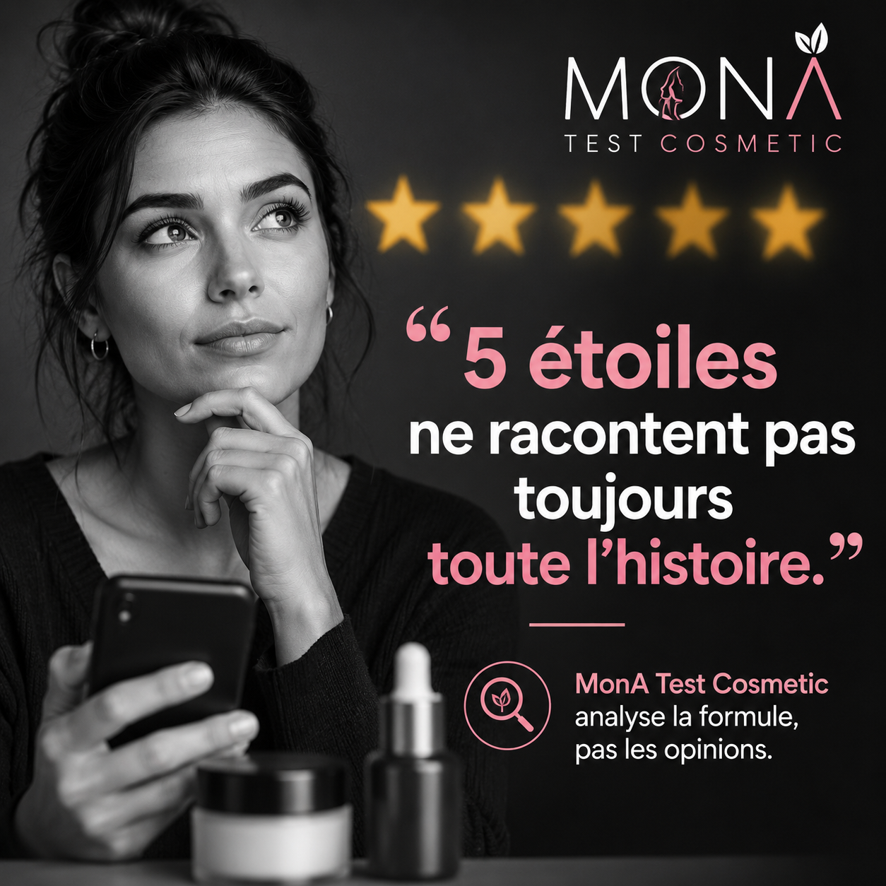 Faut-il attendre des avis clients et des comparatifs pour savoir si un cosmétique est efficace ?